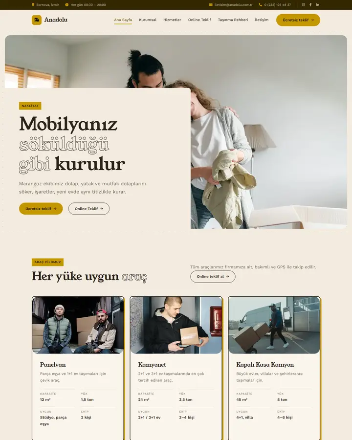 Tema 05 – Retro tasarım önizlemesi