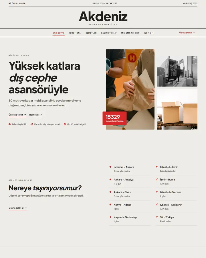 Tema 06 – Minimal tasarım önizlemesi