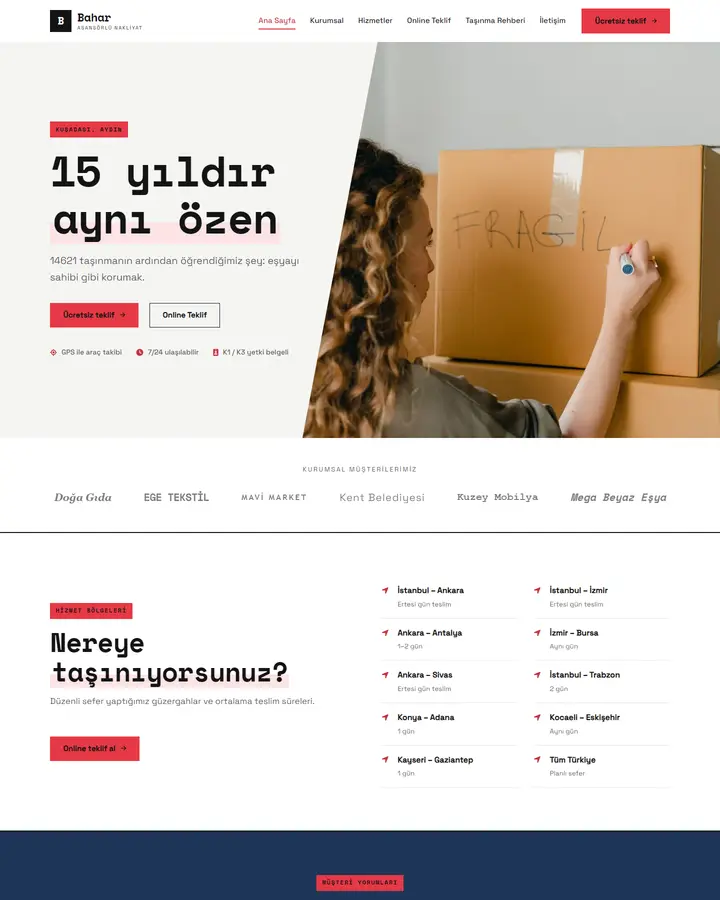 Tema 10 – Brütalist tasarım önizlemesi