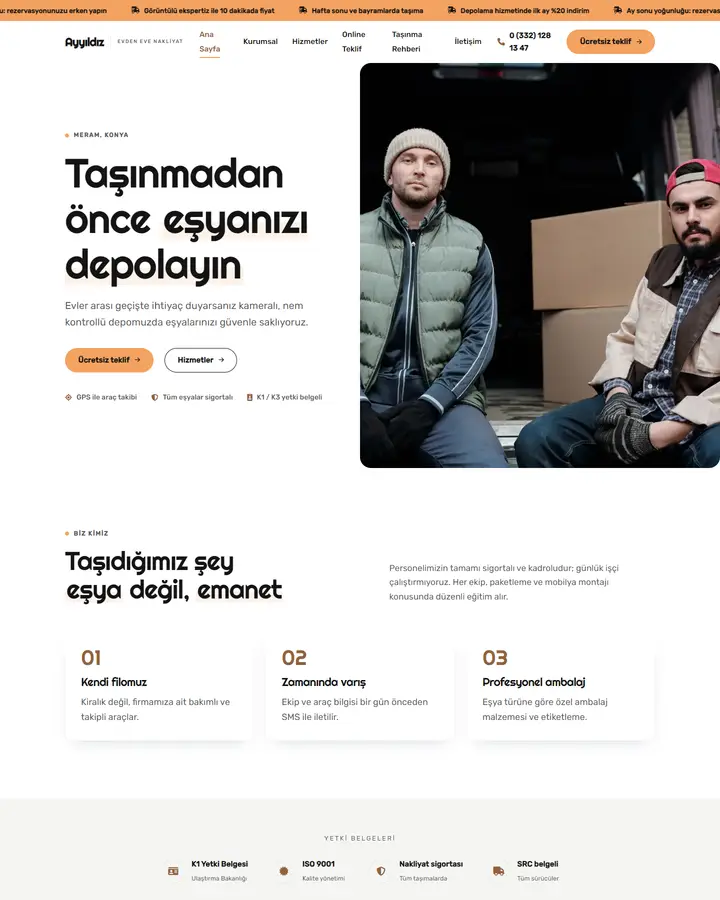 Tema 20 – Samimi & Yumuşak tasarım önizlemesi
