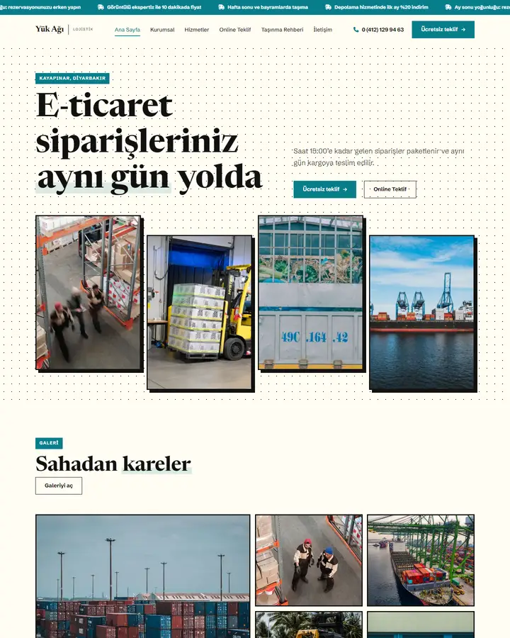 Tema 44 – Brütalist tasarım önizlemesi