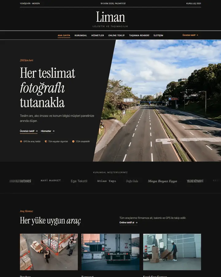 Tema 50 – Editoryal Dergi tasarım önizlemesi